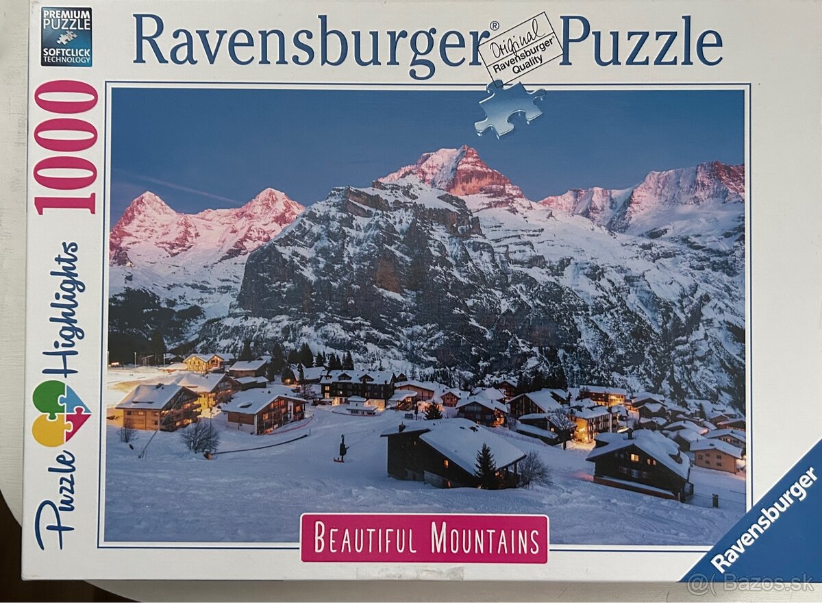 Ravensburger Dych vyrážajúce hory: Bernská vysočina