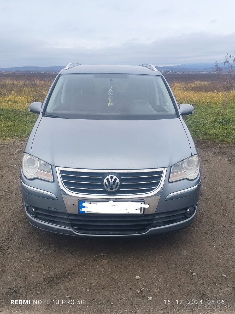 Volkswagen touran 2tdi 103kw 7miestny