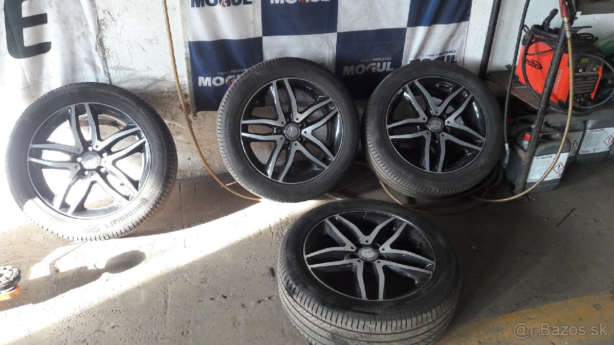 Alu+continental 235/50r18 letne