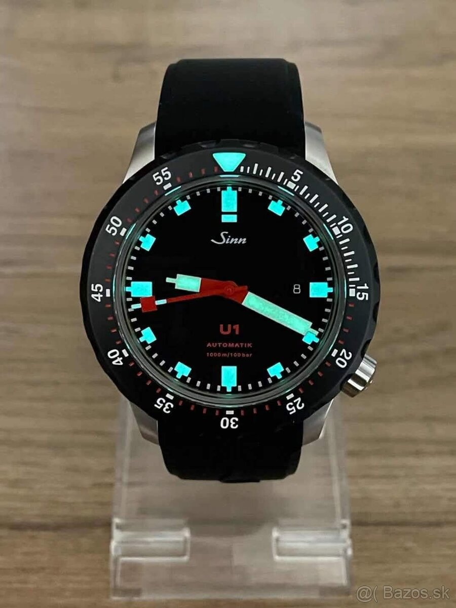 Sinn, model U1 SDR, originál německé hodinky, NOVÉ