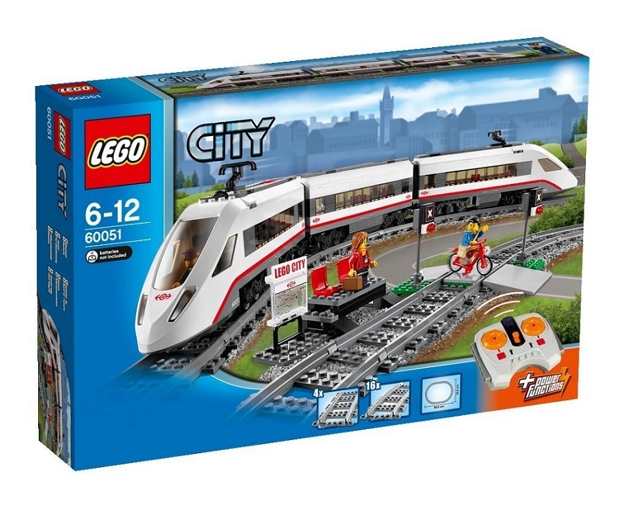 Lego Technic City 60051 Rýchlostný osobný vlak