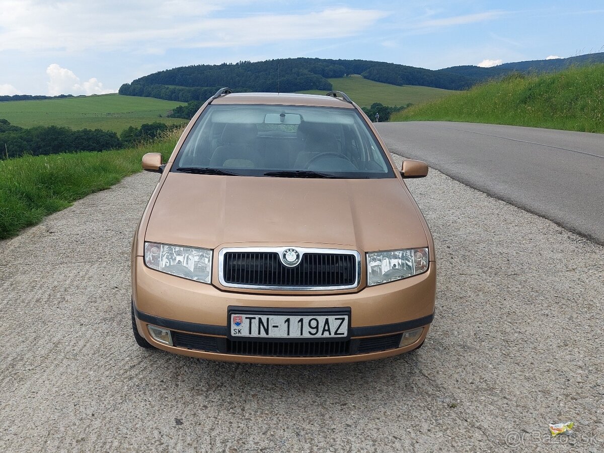 Škoda Fábia Combi 1.4 MPI - 50kw