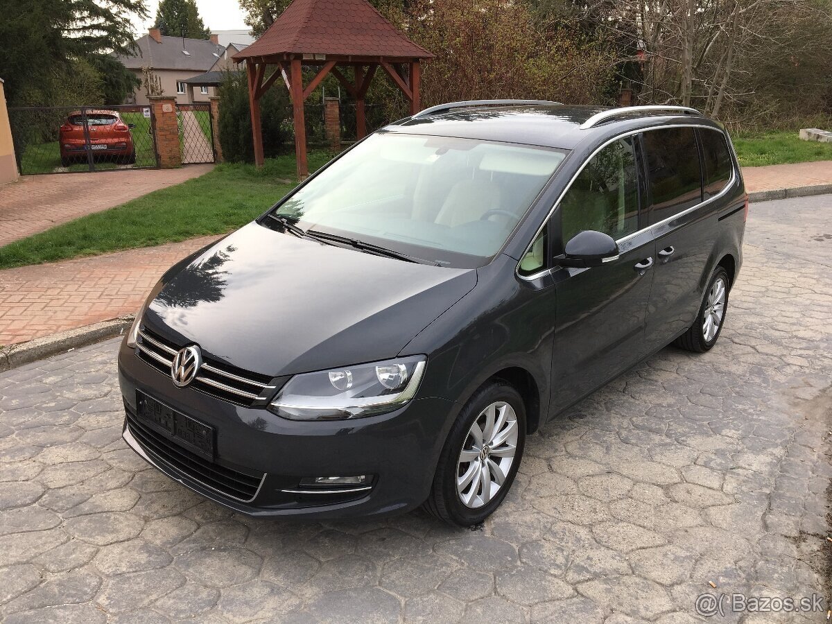 VOLKSWAGEN SHARAN 2.0 TDi DSG HIGHLINE Koža / Alcantara