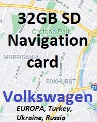 avigácia - Mapy Volkswagen Golf Passat Touran Touareg
