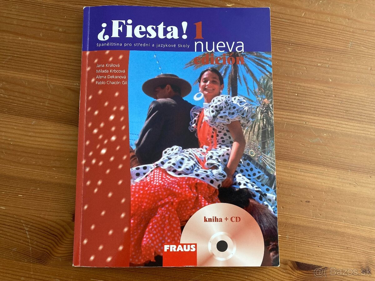 Učebnica španielčiny Fiesta 1 s CD