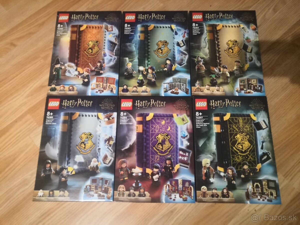 Lego Harry Potter celá séria 6 setov učební nové neotvorené