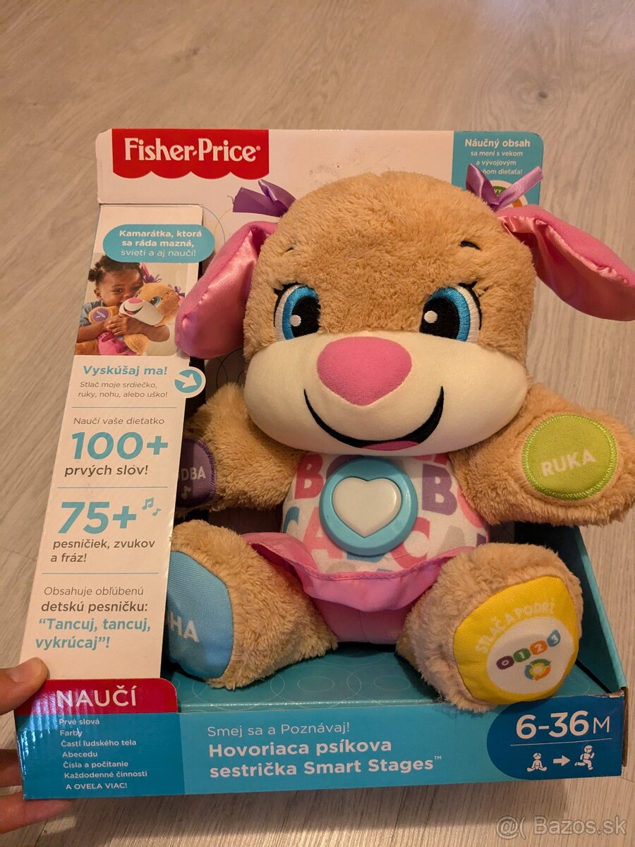 Hovoriaca psičkova sestrička FisherPrice