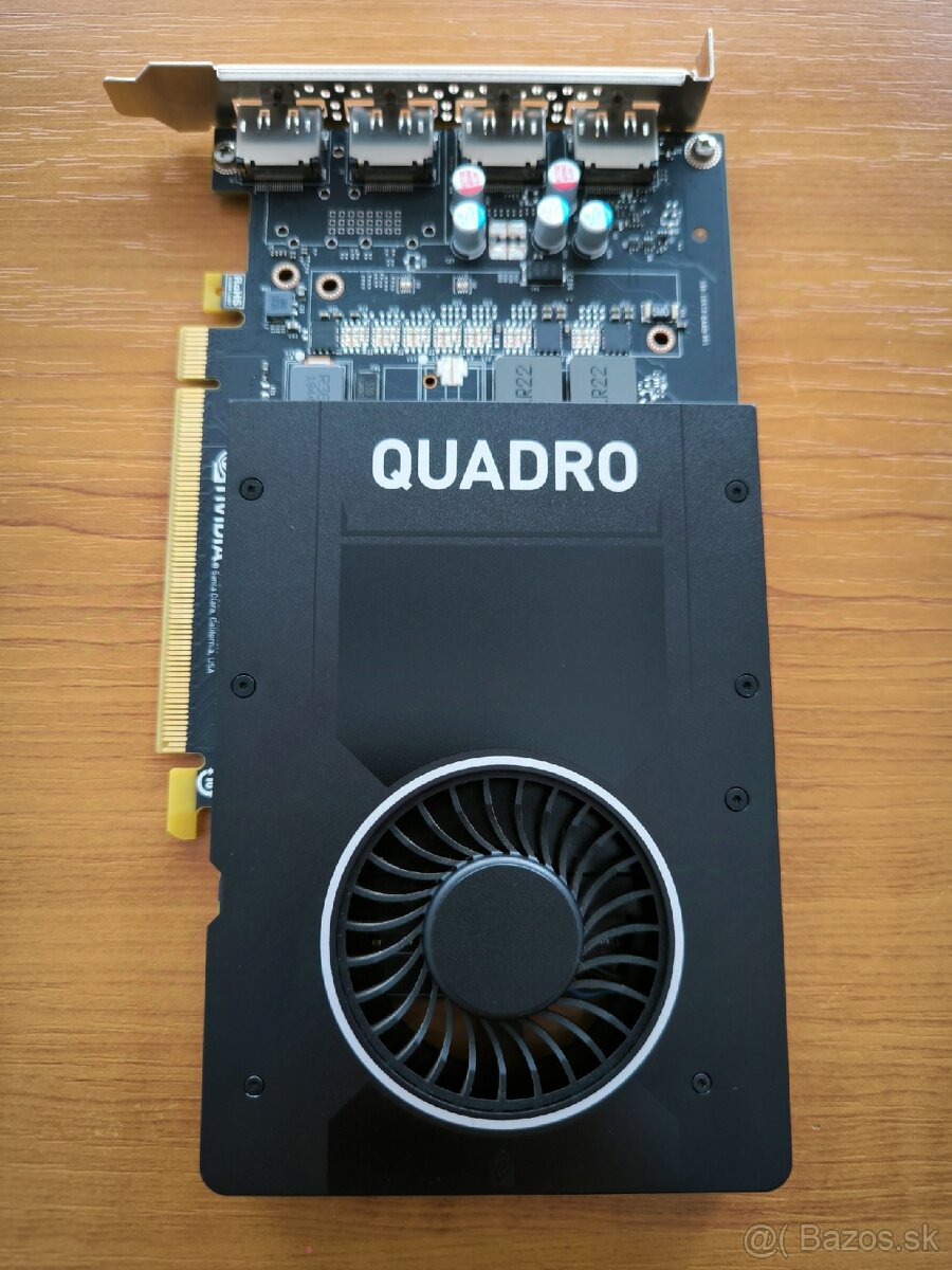 profesionálna GPU nVIDIA Quadro P2000 s 5 GB GDDR5