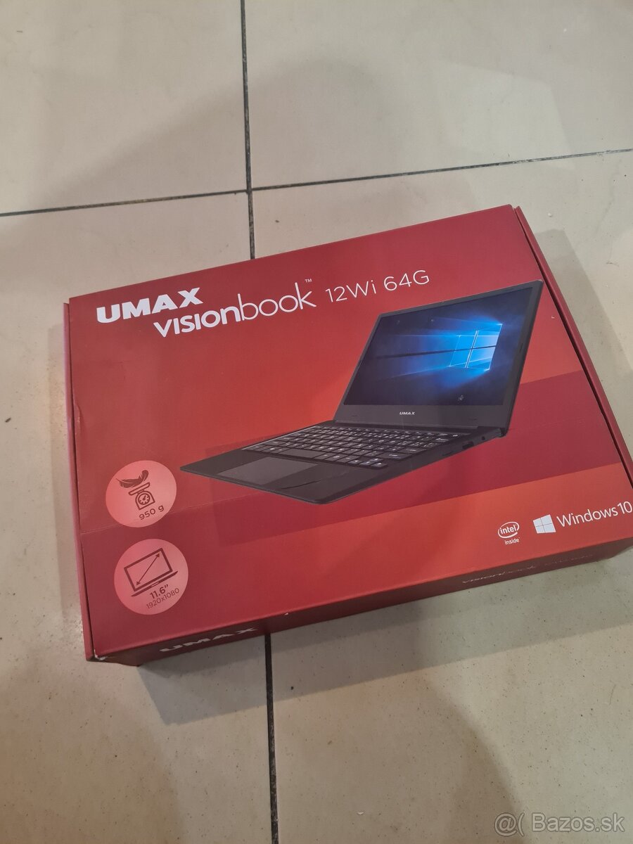 Notebook UMAX Visionbook 12 WI 64GB