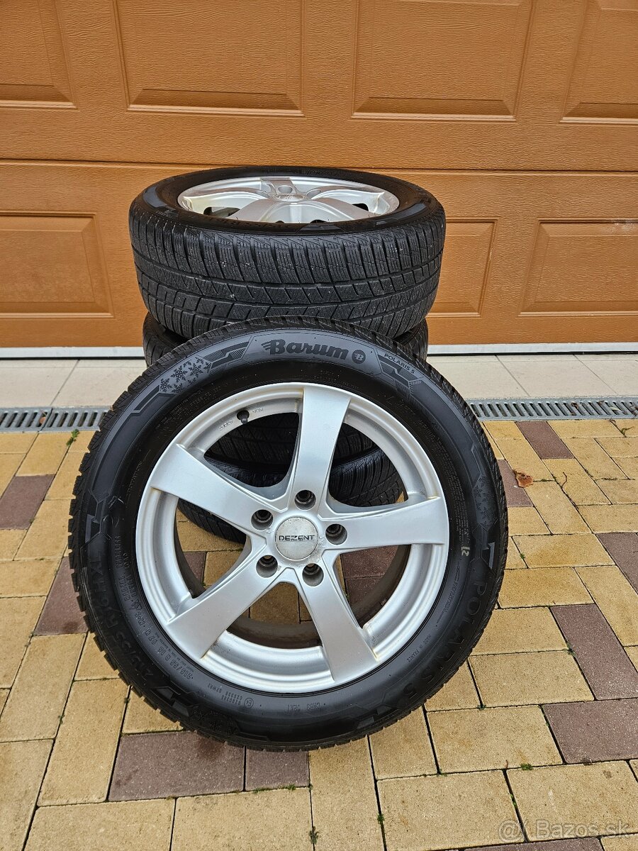 ZIMNÁ SADA 5x112, 215/55 R16