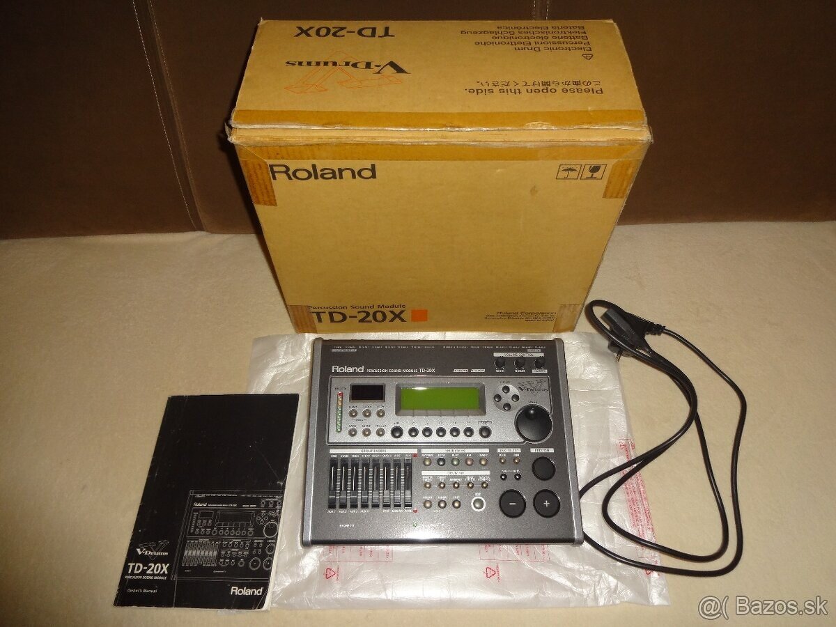 ROLAND TD20X modul ako nove,upgrade - Ako TD30