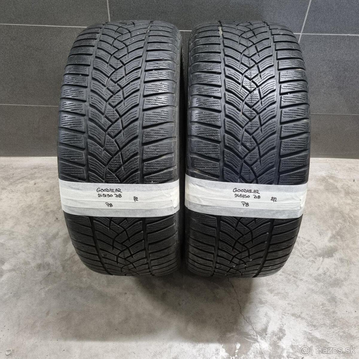 Zimné pneumatiky 245/50 R18 GOODYEAR