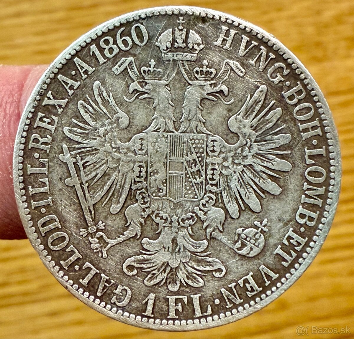 Predám 1 Florin 1860 E