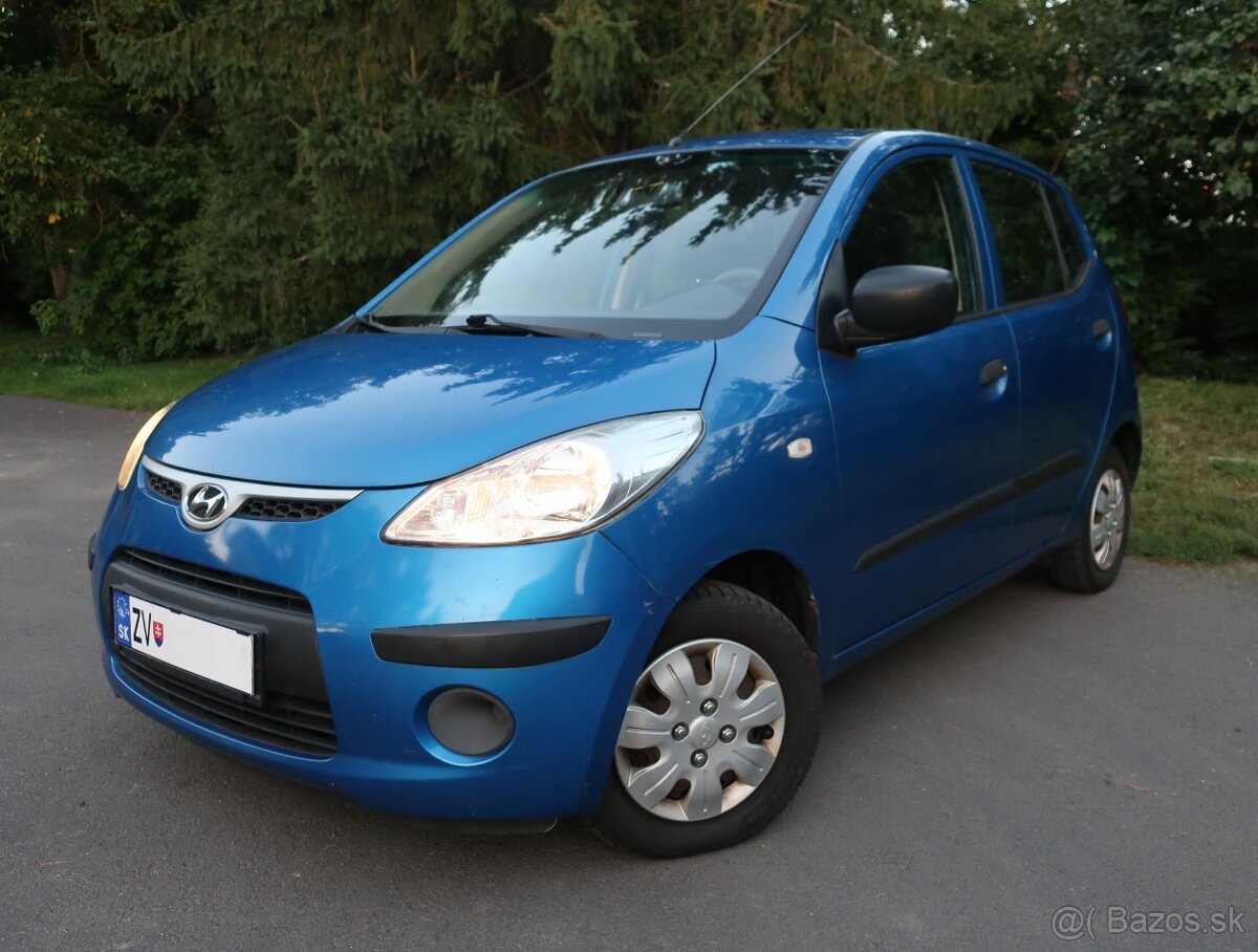 Predám Hyundai i10 8/2008 Classic, benzín 67k, AJ NA SPLÁTKY