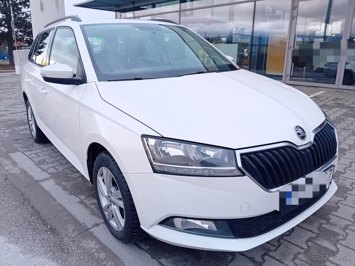 Škoda Fabia kombi lift 1,0 tsi r.v.2020 70 kw DPH