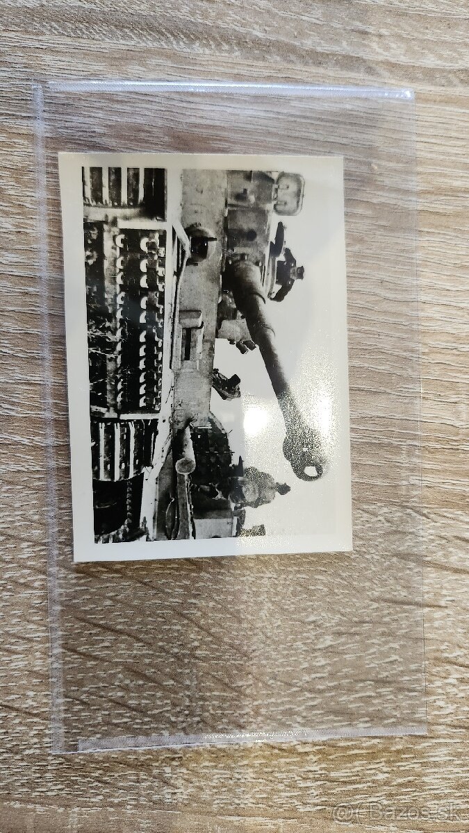 Archívna fotografia nemeckého tanku Tiger I