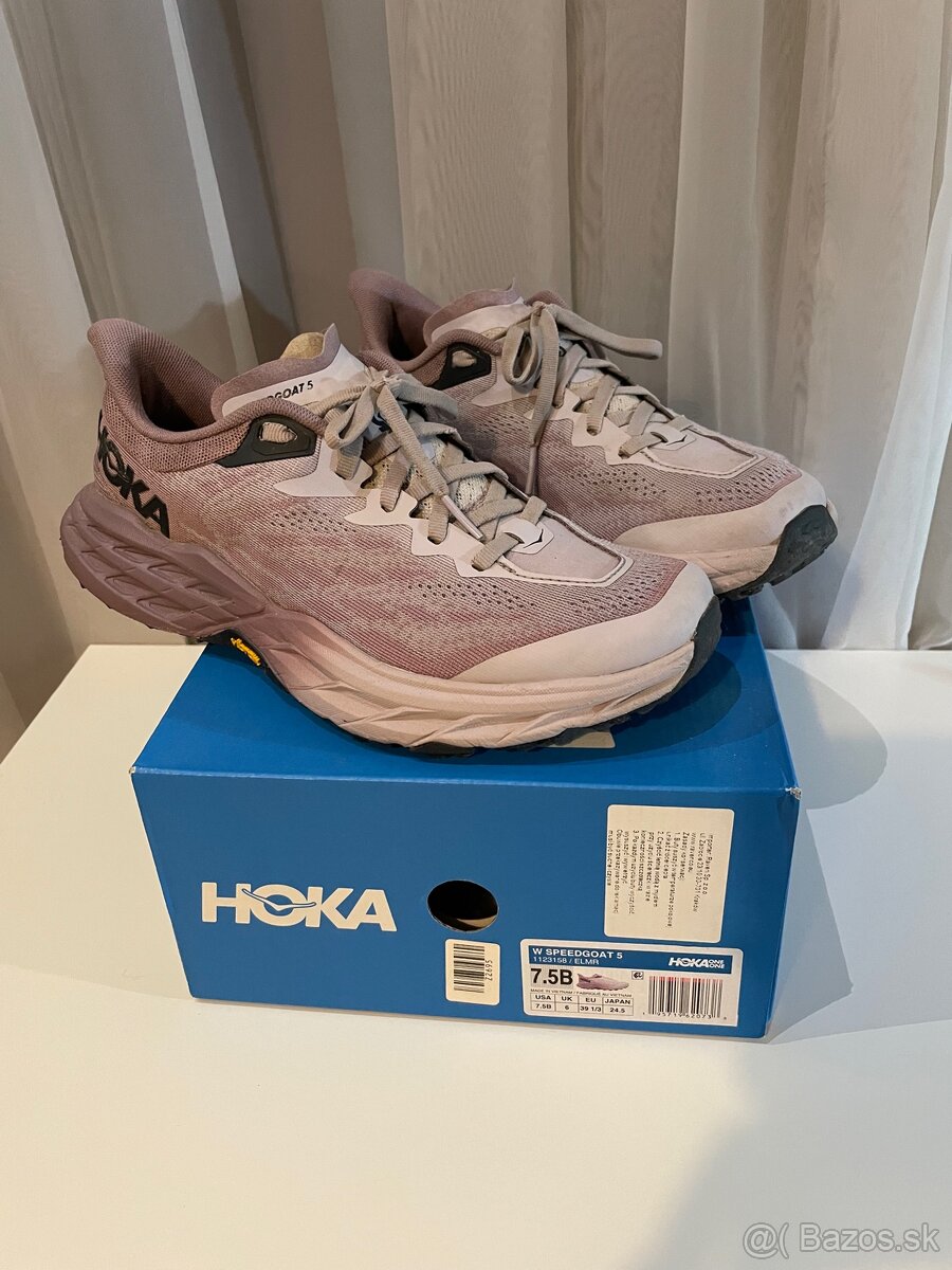 Hoka speedgoat 5 Elderberry/Lilac Marble