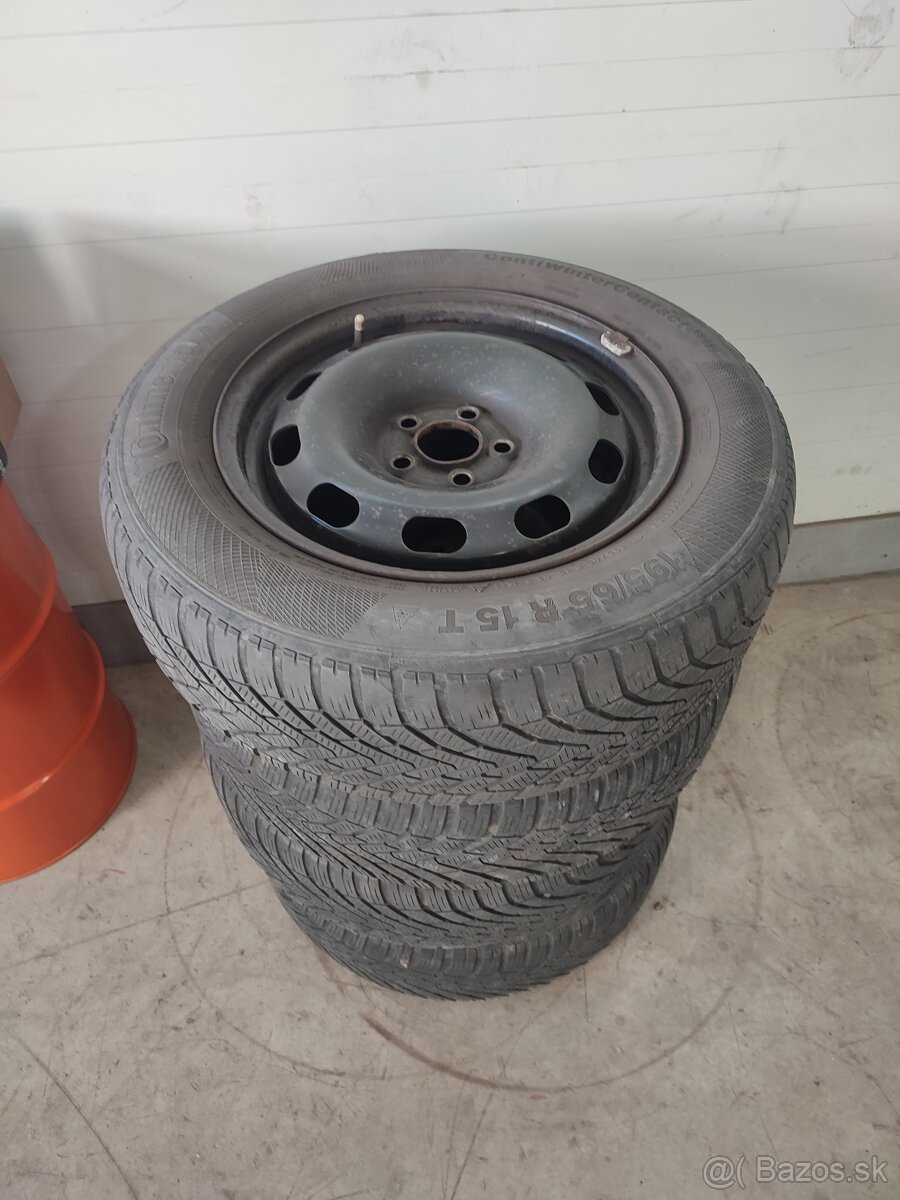 5x100r15 + zimné 195/65r15