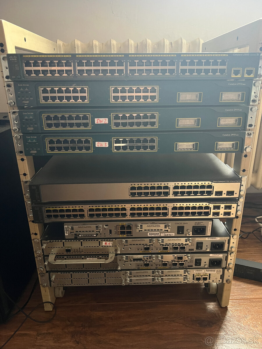 Cisco CCNA/CCNP rack