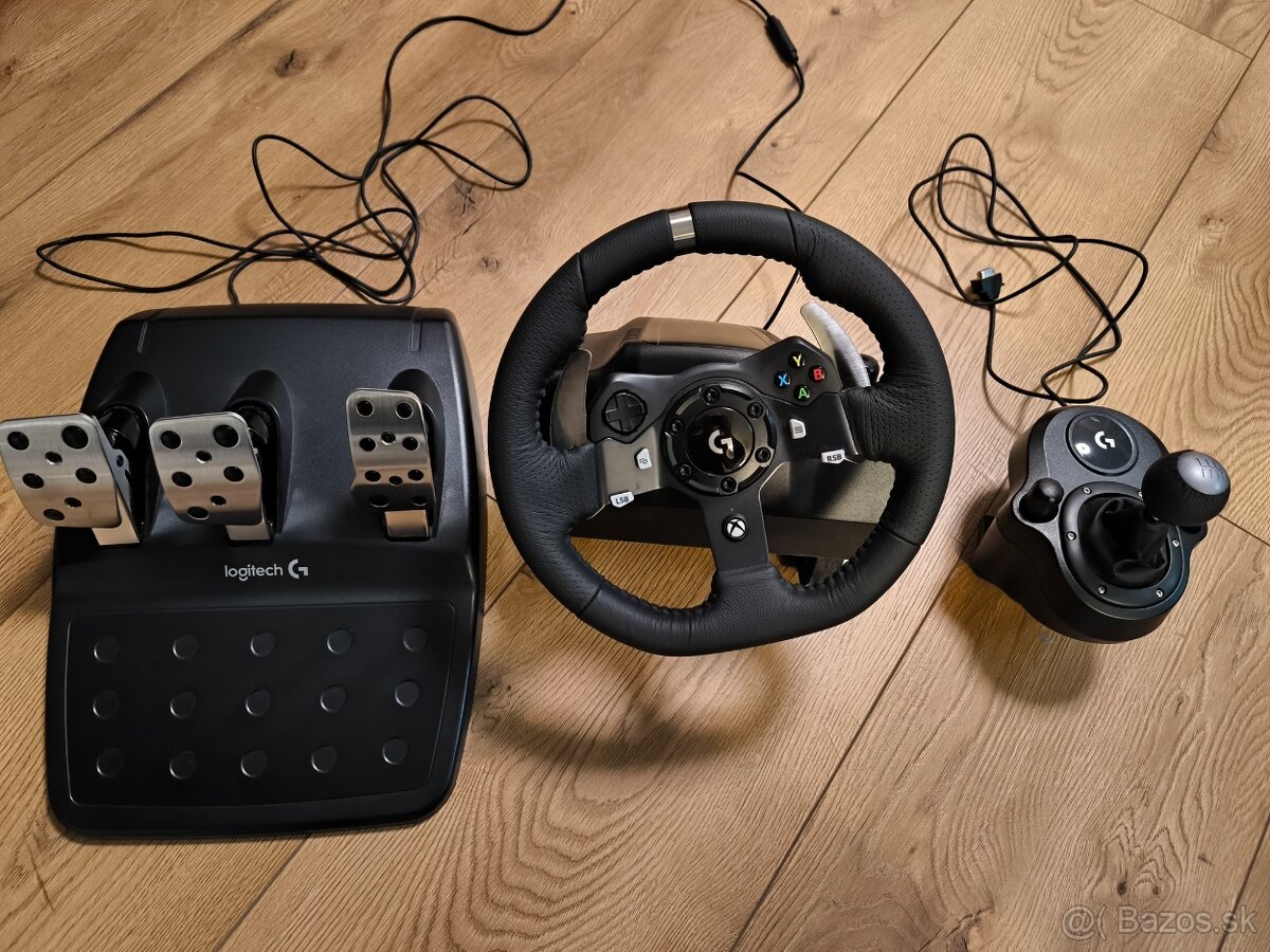 Volant Logitech G920 + Logitech Shifter