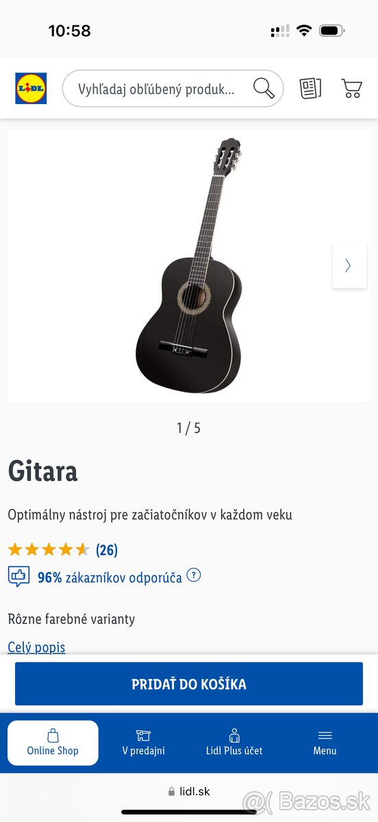 Gitara lidl