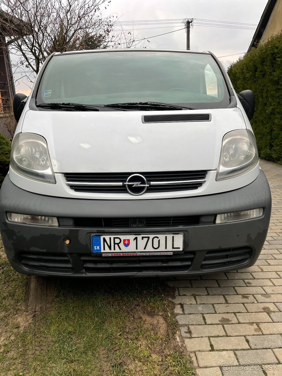 OPEL VIVARO 1.9 CDTI 2004