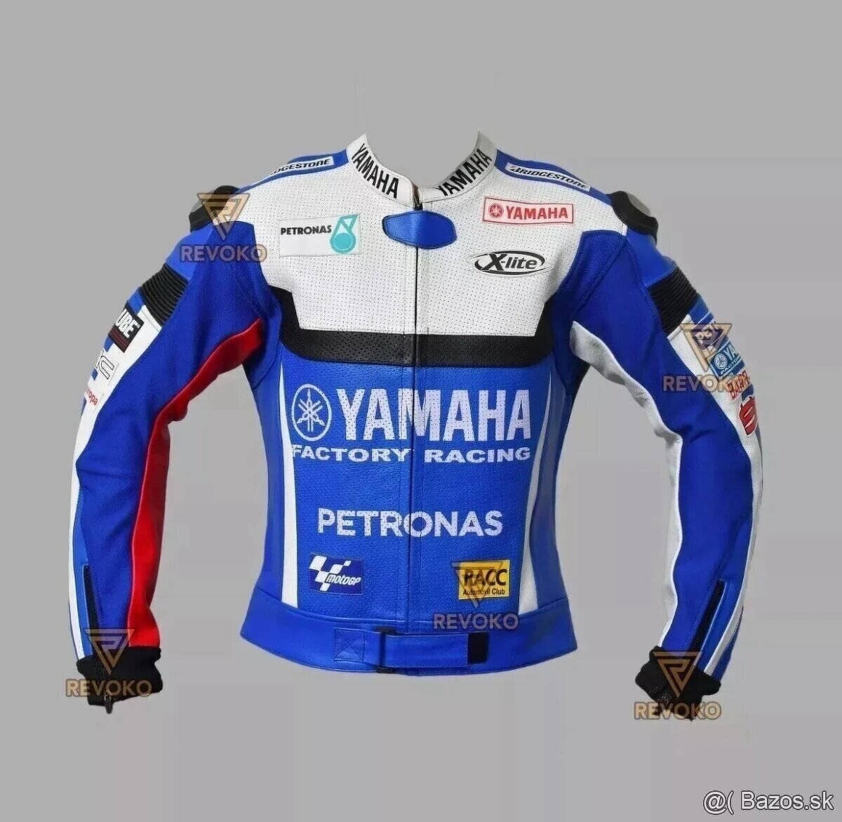 Moto Kožená Bunda Yamaha Petronas