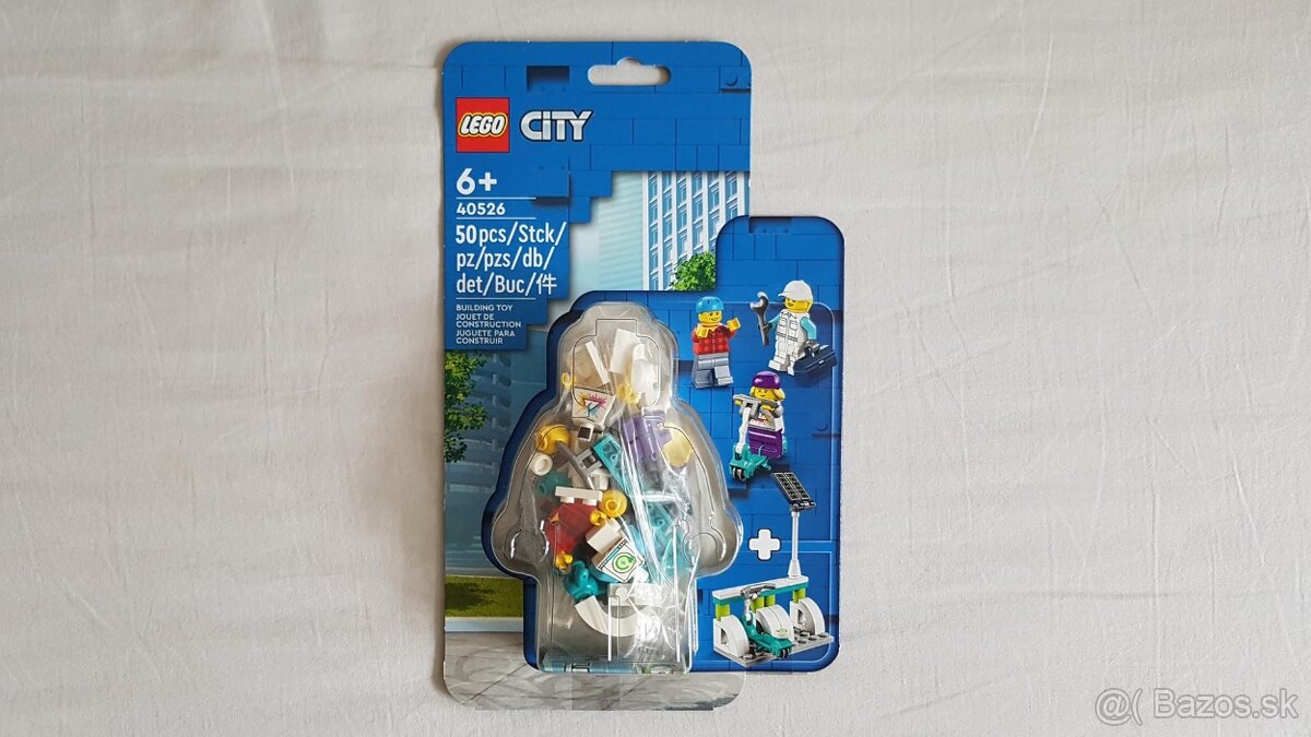 Nové zapečatené LEGO City Elektrické kolobežky