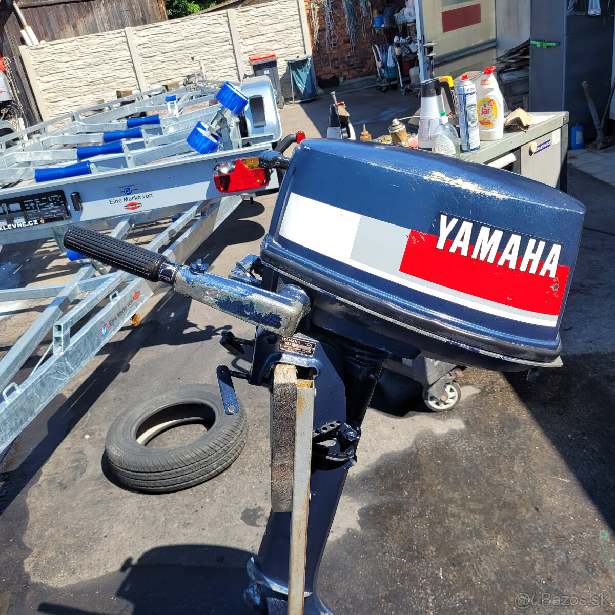 LODNI ZAVESNY MOTOR YAMAHA 5 NEBO 6