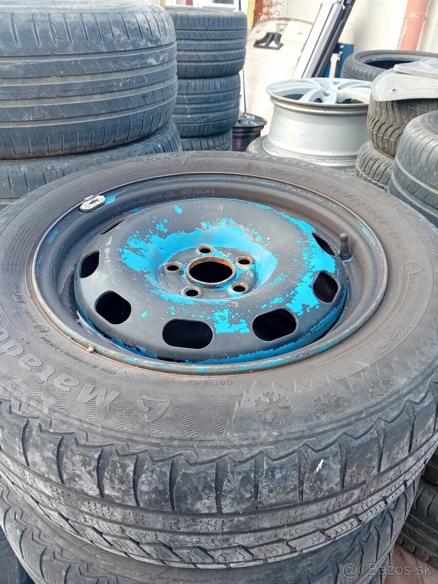 5x100 r15 zimne 195/65 r15