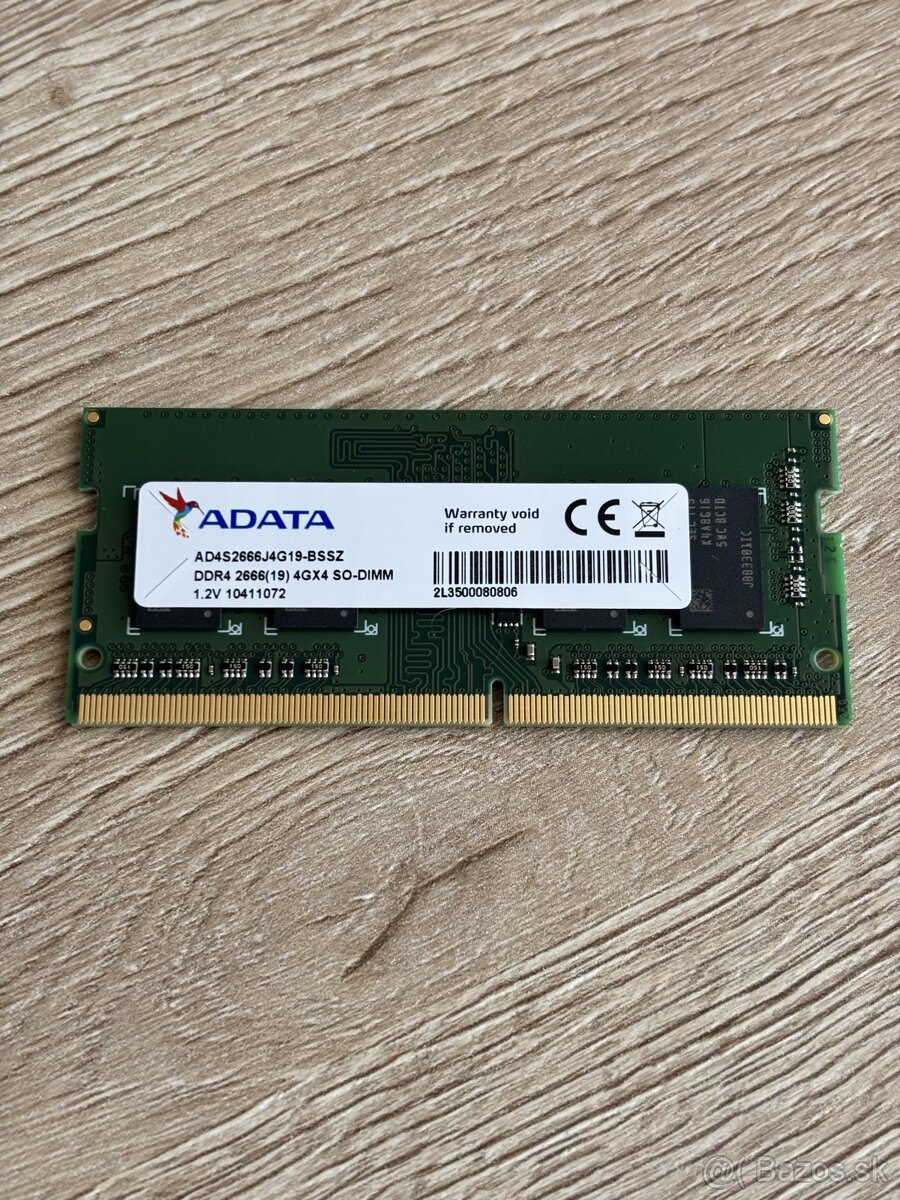 Adata RAM DDR4 2666MHz 4GB