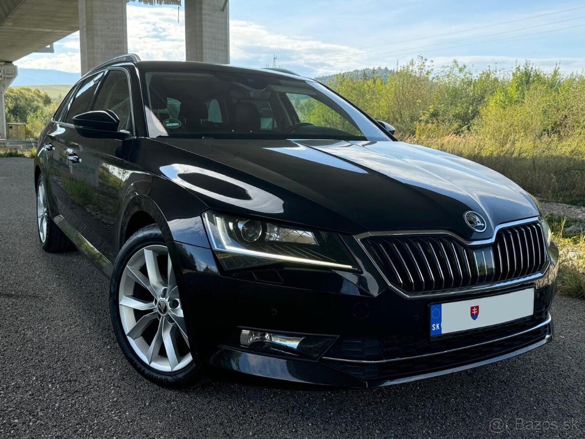 Škoda Superb DSG 110kW Bi-xenon Ťažné Mŕtvy uhol Canton