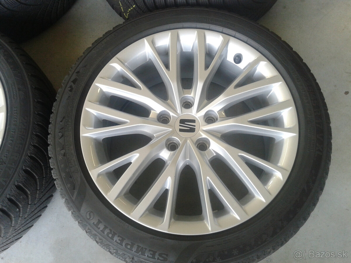 Zimne ALU 5x112 R17 7,5J ET46 Original SEAT LEON