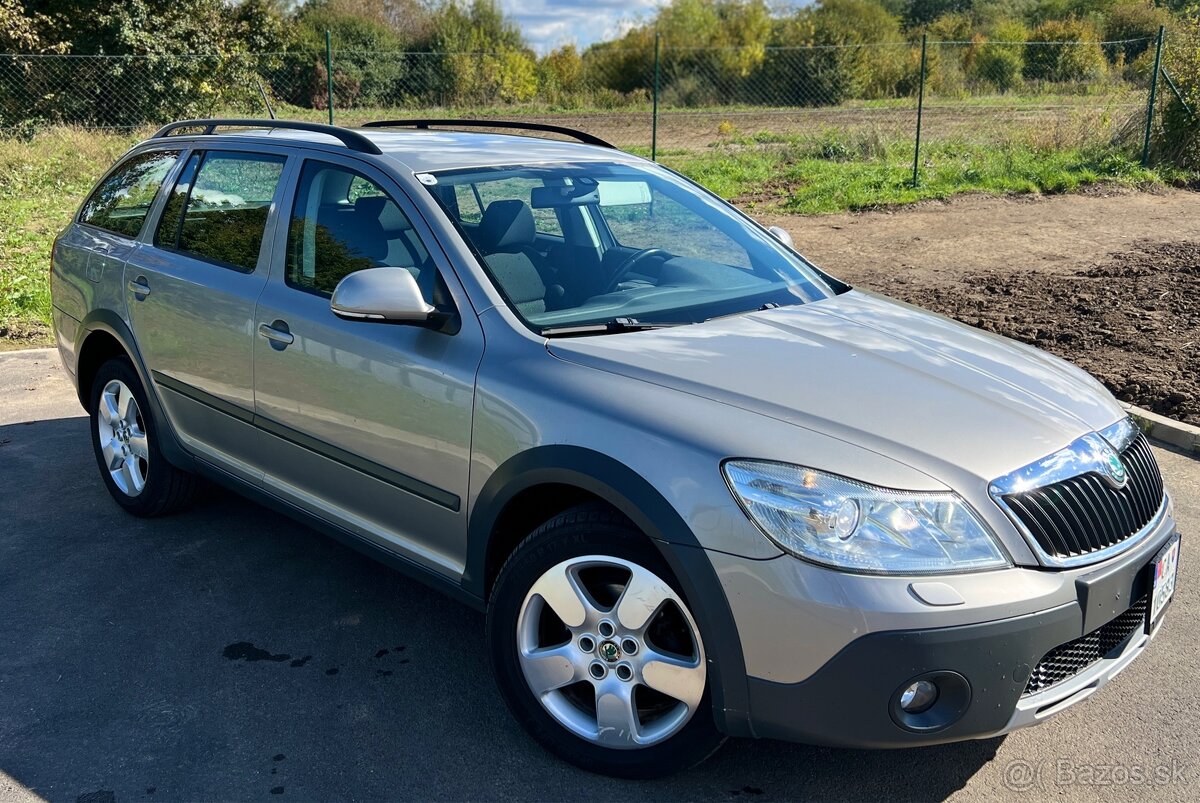 Škoda Octavia Scout 4x4 2.0 TDI CR DSG