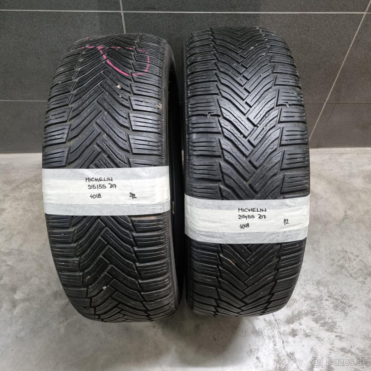 Zimné pneumatiky 215/55 R17 MICHELIN DOT4018