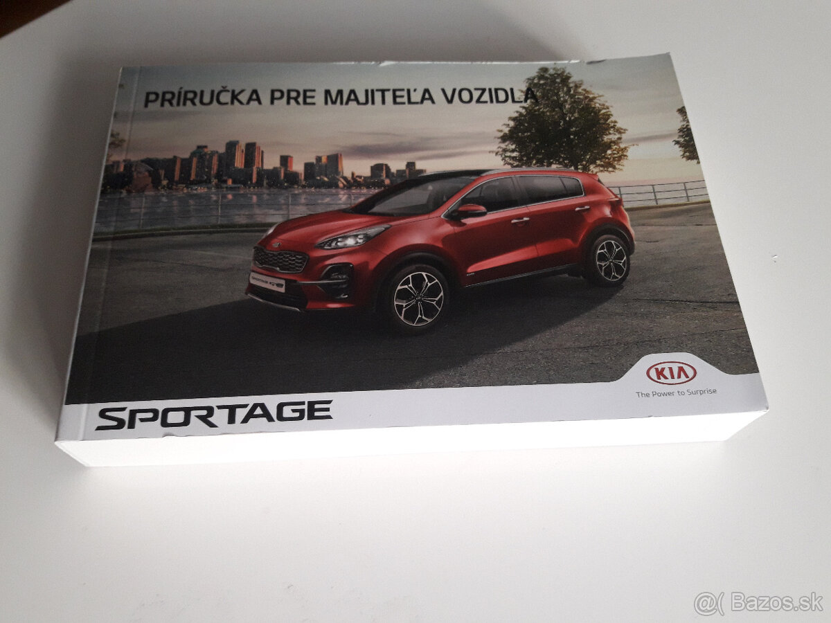 Kia Sportage tlačený manuál