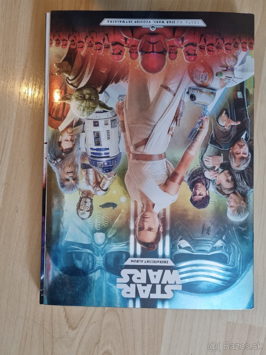 Kaufland Star wars Album so zberateľskými kartičkami