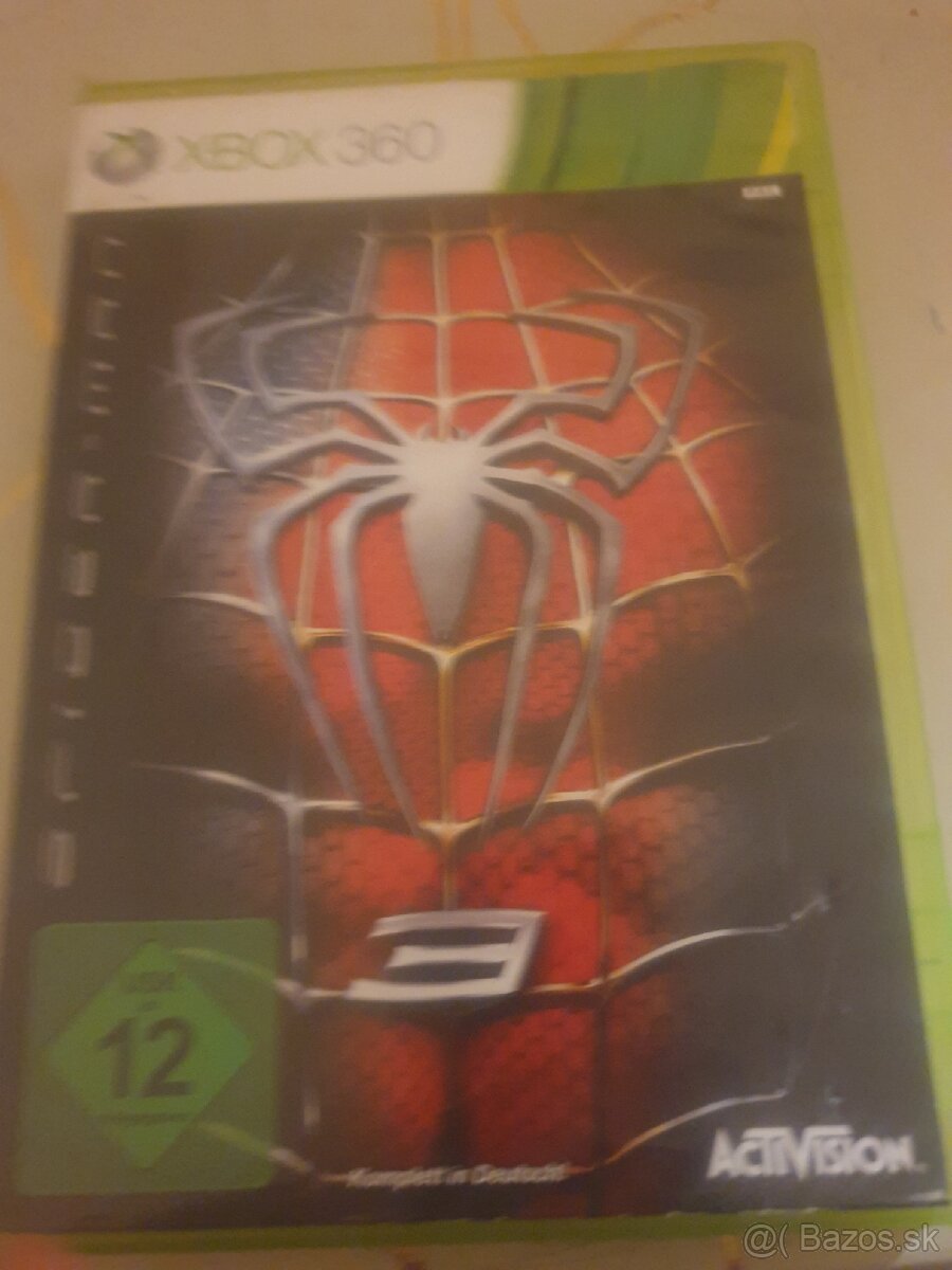 Predam spiderman 3 na xbox 360 za 40€