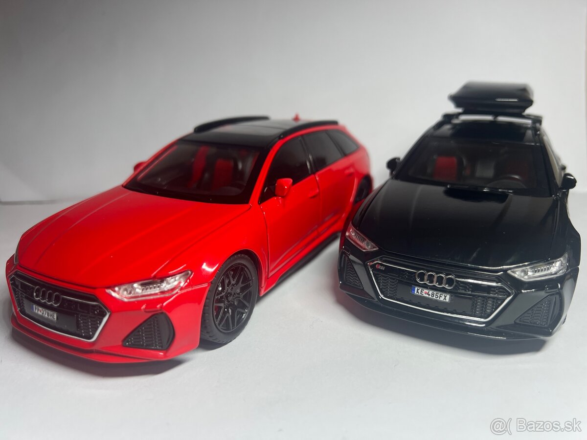 Audi RS6 Avant 1:24 - čierna alebo červená metalíza