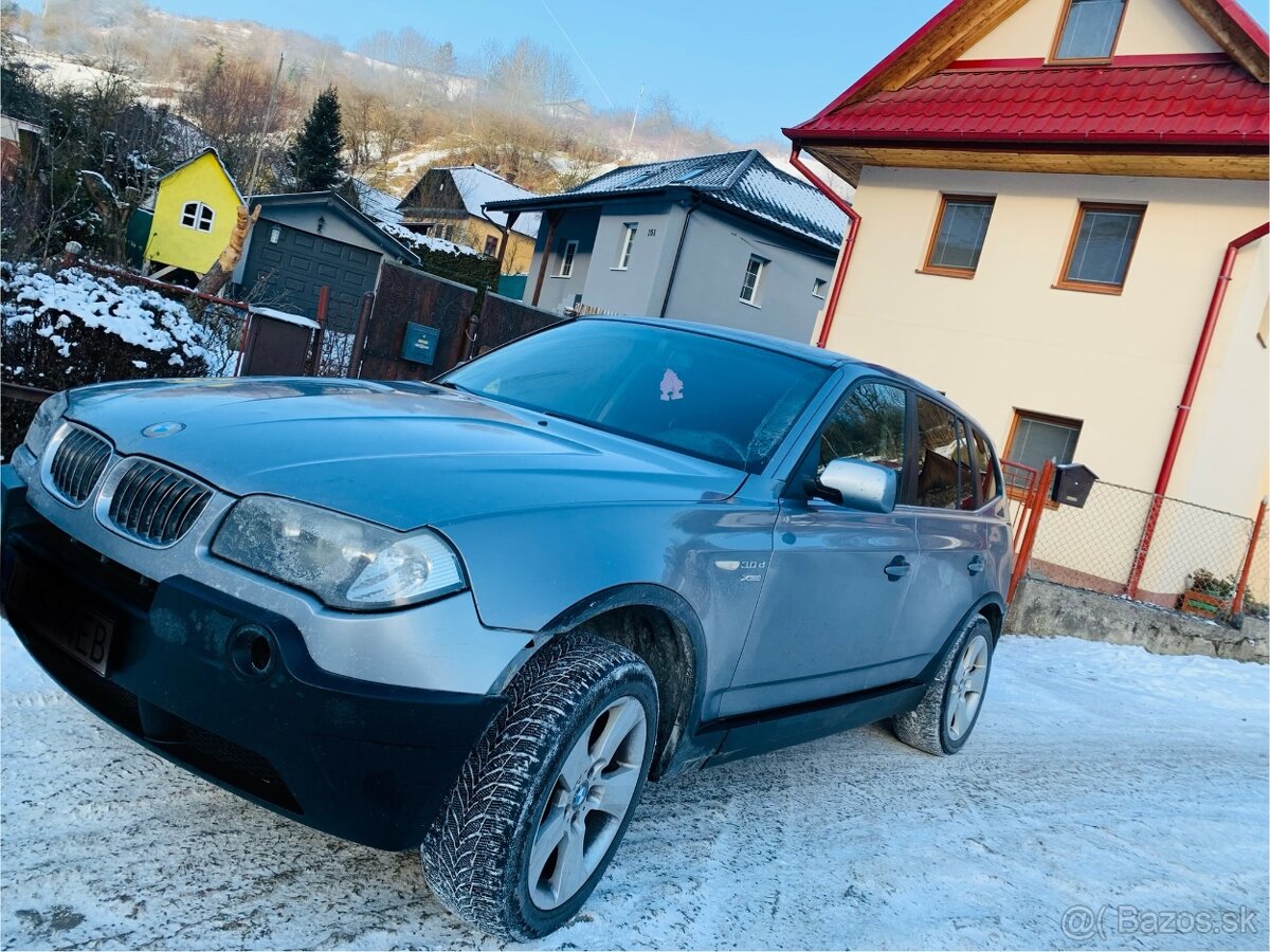 Predám BMW X3 vo výbornom stave. Motor 3.0d 150kw s automati