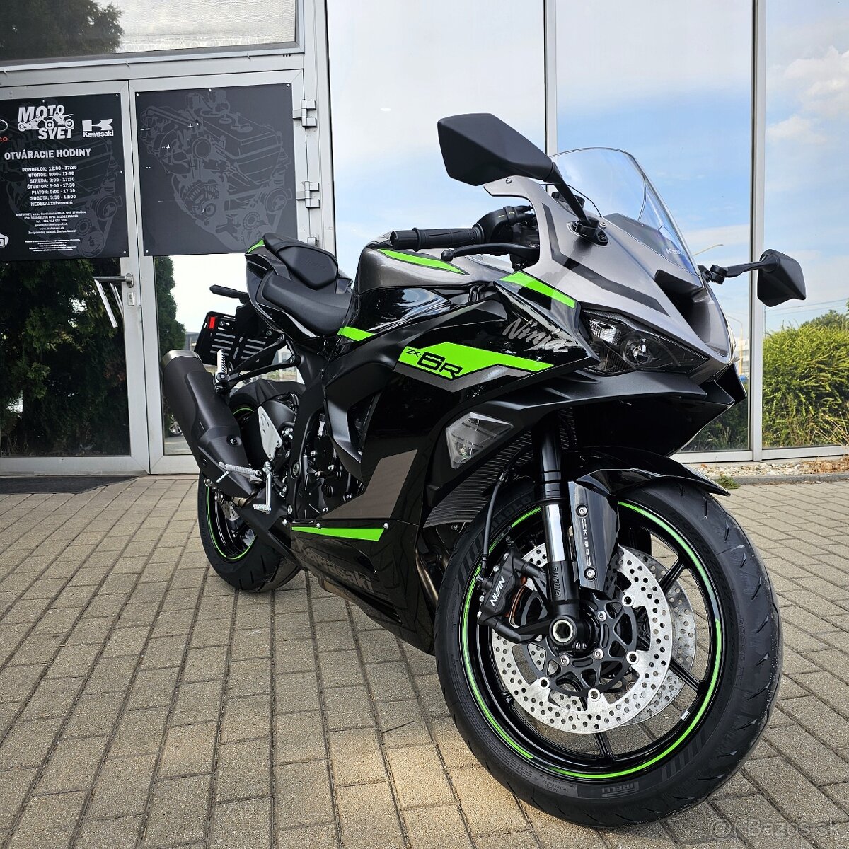 Kawasaki ZX6-R 2025 čierna