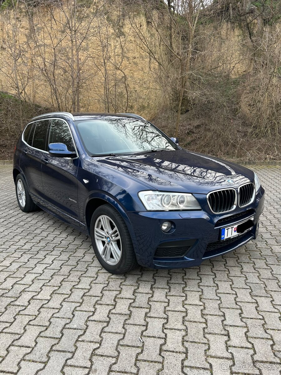 BMW X3 xDrive20d A/T, 135kW, A8, M-Packet