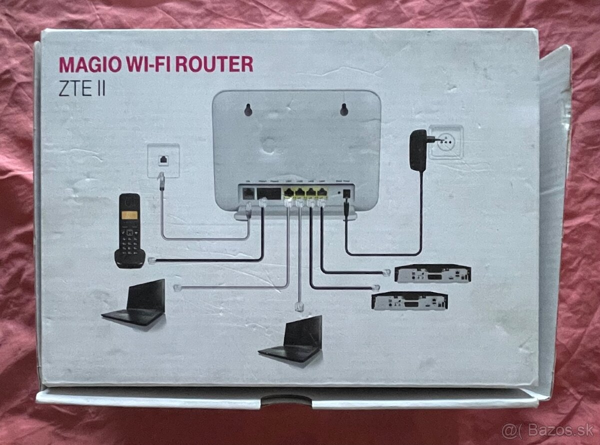 ☆☆☆ Predám Wifi - ZTE RT-N12 s adaptérom na sieť