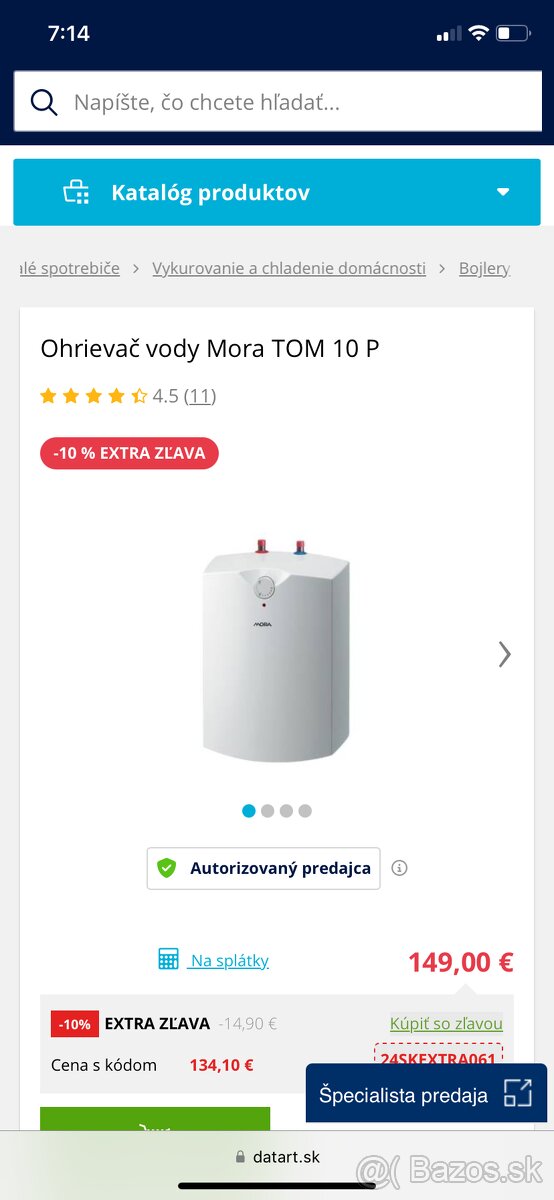 Elektricky ohrievač