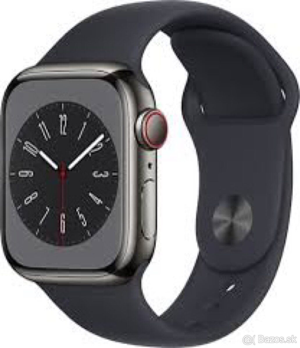 Apple Watch Series 8 GPS + Cellular 41mm Graphite Steel