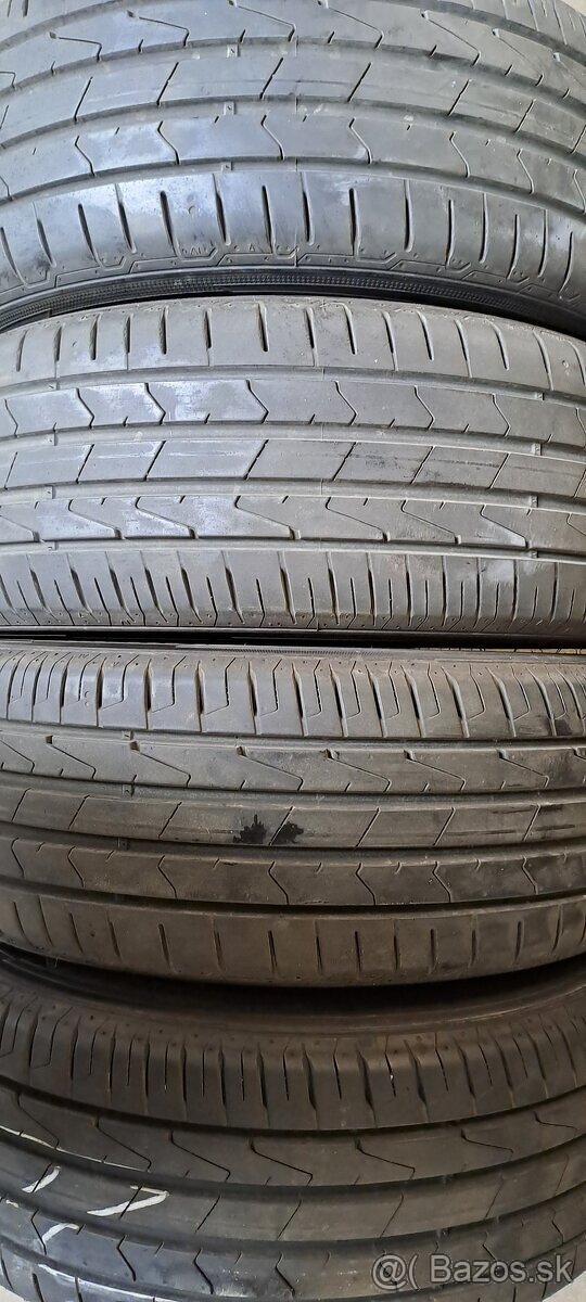 Predám 4ks pekné letné 205/55r16-91H Hankook