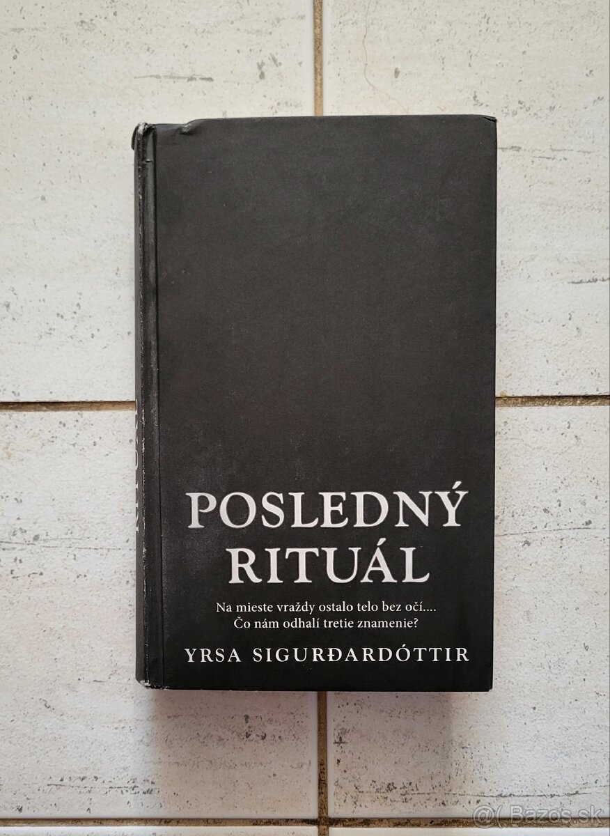 Posledný rituál Yrsa Sigurdardóttir