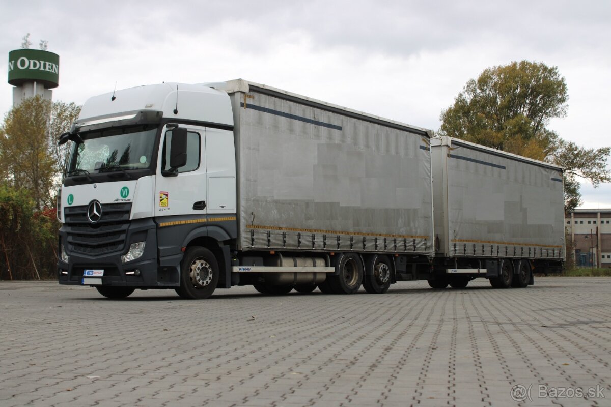 Mercedes-Benz Actros 2542, 6X2, ZVEDACÍ NÁPRAVA + PANAV