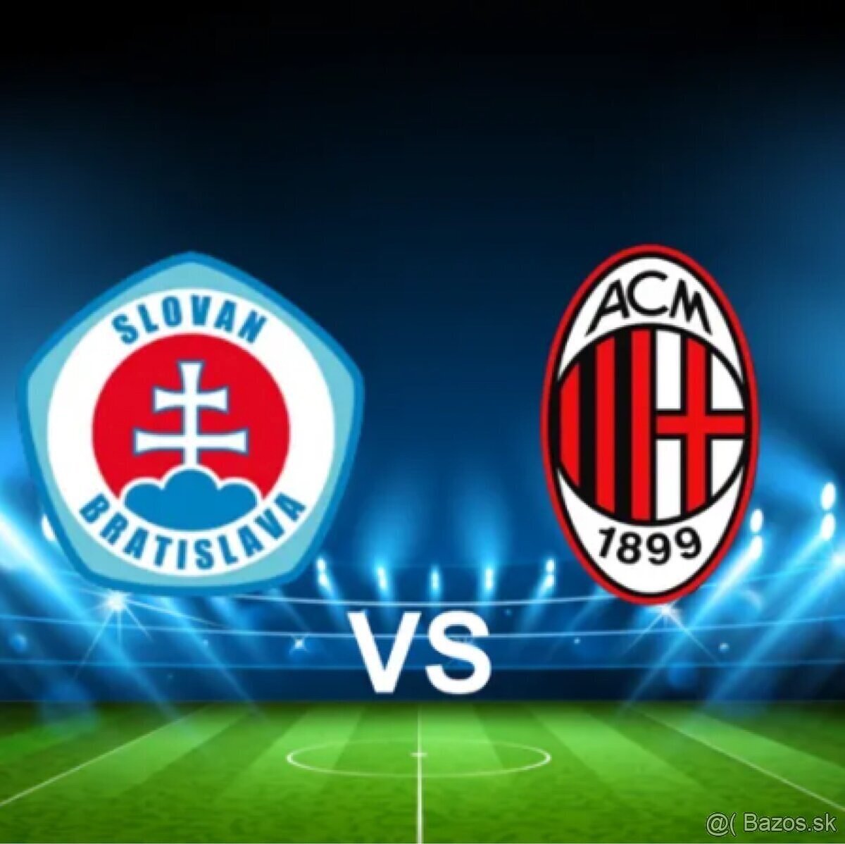 ŠK Slovan - AC Milan - Osobne BL - Liga Majstrov