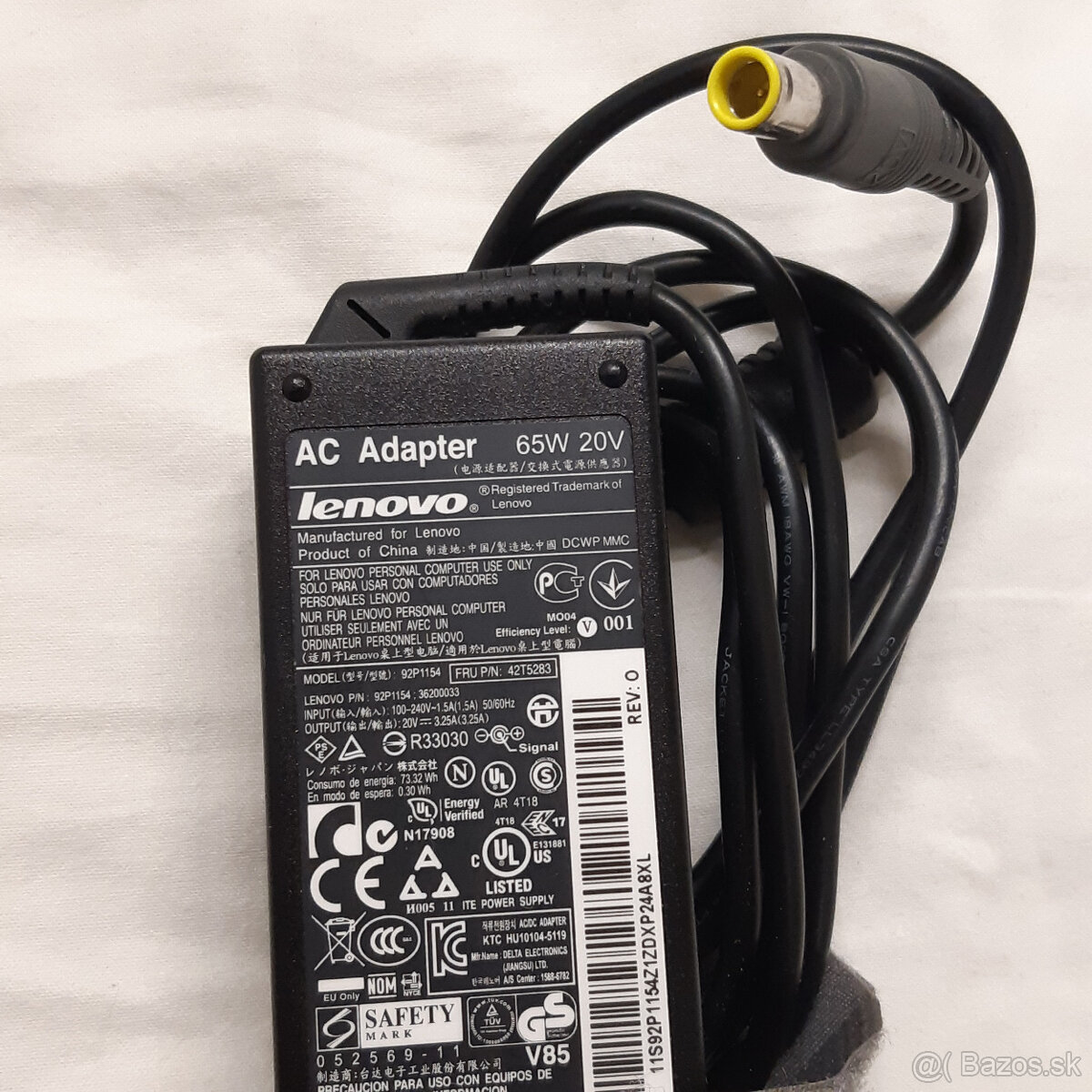 AC Adapter pre notebook